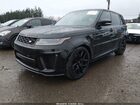 2021 Land Rover Range Rover Sport Svr/svr Carbon Edition Черный vin: SALWZ2RE3MA768400