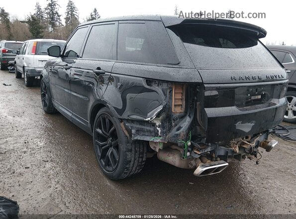 SALWZ2RE3MA768400 2021 LAND ROVER RANGE ROVER SPORT Черный Задняя левая четверть
