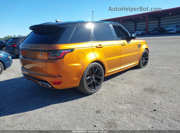 SALWZ2RE4LA880752 2020 LAND ROVER RANGE ROVER SPORT Оранжевый Задняя правая четверть