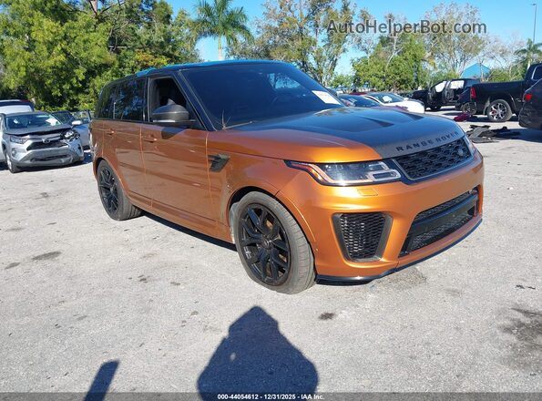 SALWZ2RE4LA880752 2020 LAND ROVER RANGE ROVER SPORT Оранжевый Передняя правая четверть