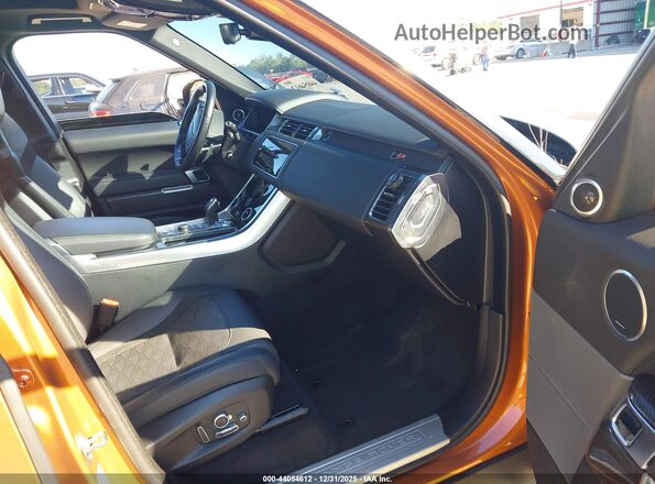 SALWZ2RE4LA880752 2020 LAND ROVER RANGE ROVER SPORT Оранжевый Вид салона спереди