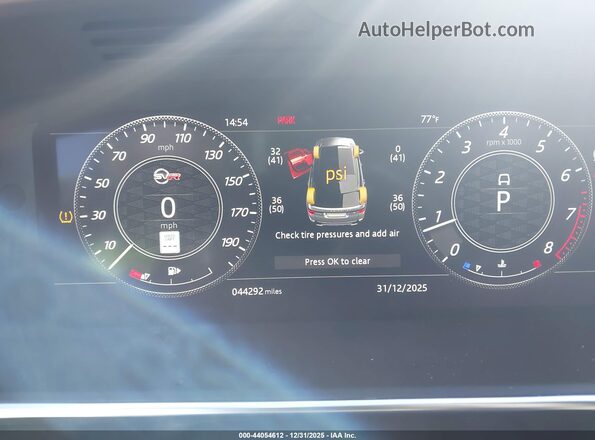 SALWZ2RE4LA880752 2020 LAND ROVER RANGE ROVER SPORT Оранжевый Вид задних сидений