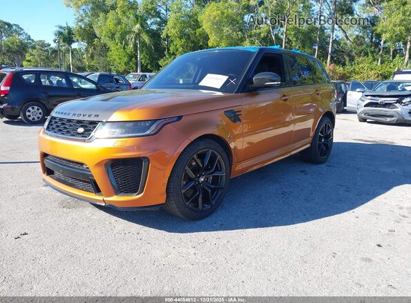 SALWZ2RE4LA880752 2020 LAND ROVER RANGE ROVER SPORT Оранжевый Передняя левая четверть