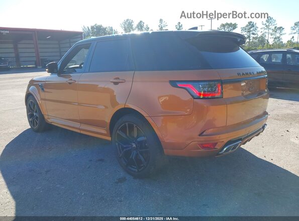 SALWZ2RE4LA880752 2020 LAND ROVER RANGE ROVER SPORT Оранжевый Задняя левая четверть