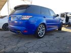 2022 Land Rover Range Rover Sport Svr/svr Carbon Edition Blue vin: SALWZ2RE6NA240254