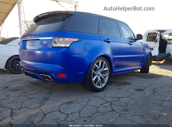 SALWZ2RE6NA240254 2022 LAND ROVER RANGE ROVER SPORT Blue Tył prawy
