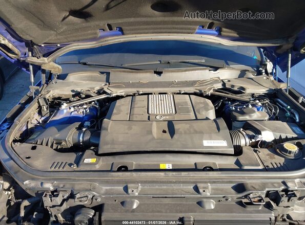 SALWZ2RE6NA240254 2022 LAND ROVER RANGE ROVER SPORT Blue Widok z tyłu