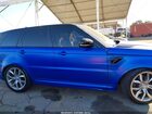 2022 Land Rover Range Rover Sport Svr/svr Carbon Edition Blue vin: SALWZ2RE6NA240254