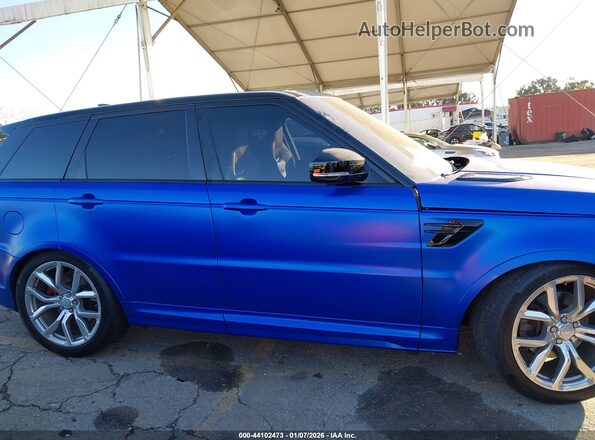 SALWZ2RE6NA240254 2022 LAND ROVER RANGE ROVER SPORT Blue Widok wnętrza 360 stopni