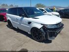 2020 Land Rover Range Rover Sport Svr White vin: SALWZ2RE8LA726125