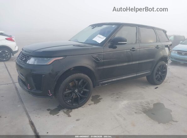 SALWZ2RE8MA764519 2021 LAND ROVER RANGE ROVER SPORT Black წინა მარცხენა ხედი სამი მეოთხედიდან