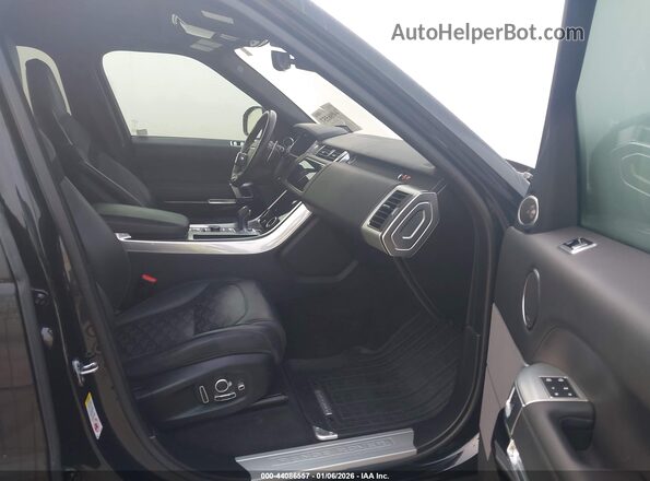 SALWZ2RE8MA764519 2021 LAND ROVER RANGE ROVER SPORT Black წინა სალონის ხედი