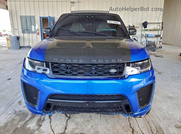SALWZ2SE0KA827023 2019 LAND ROVER RANGE Blue Vista frontal
