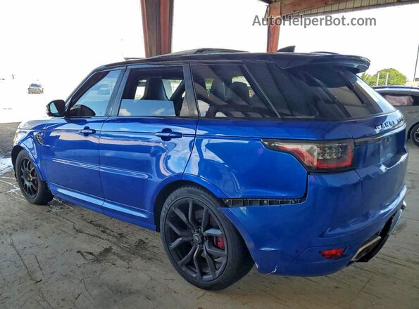 SALWZ2SE0KA827023 2019 LAND ROVER RANGE Blue Trasero izquierdo