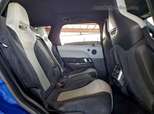 SALWZ2SE0KA827023 2019 LAND ROVER RANGE Blue Vista interior trasera