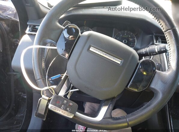 SALYB2EX3LA273648 2020 LAND ROVER RANGE ROVER VELAR Black წინა პანელის ხედი