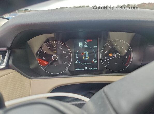SALYB2EX9LA287179 2020 LAND ROVER RANGE Черный Вид щитка приборов