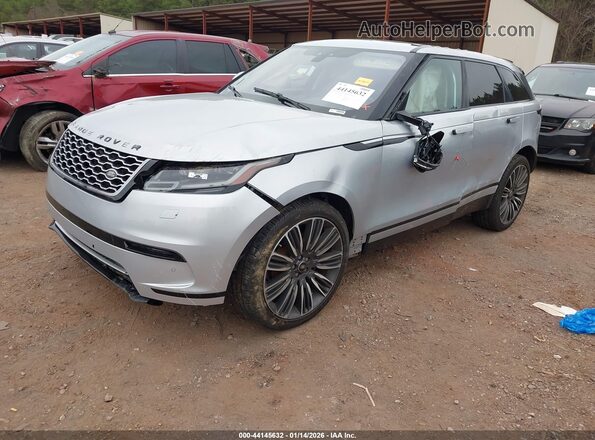 SALYB2EXXKA216555 2019 LAND ROVER RANGE ROVER VELAR Серебряный Передняя левая четверть