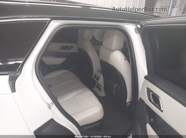 SALYB2FV1KA233953 2019 LAND ROVER RANGE ROVER VELAR White VIN sticker view