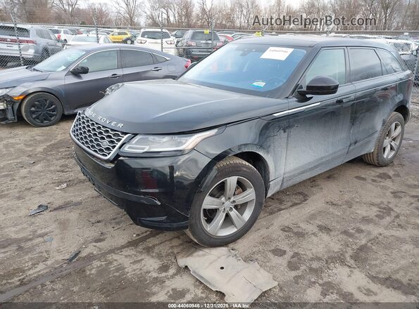 SALYB2RN8JA727771 2018 LAND ROVER RANGE ROVER VELAR Черный Передняя левая четверть