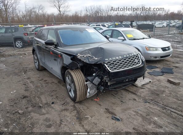 SALYB2RN8JA727771 2018 LAND ROVER RANGE ROVER VELAR Черный Передняя правая четверть