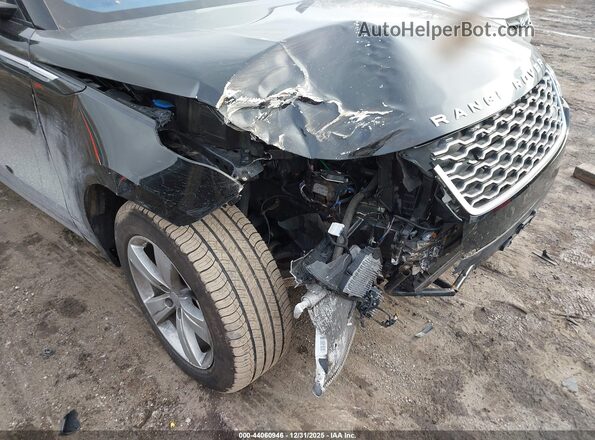 SALYB2RN8JA727771 2018 LAND ROVER RANGE ROVER VELAR Черный Вид спереди