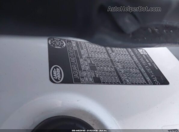 SALYJ2EX1MA310944 2021 LAND ROVER RANGE ROVER VELAR White Widok komory silnika