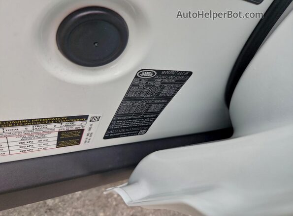 SALYJ2EX3TA822381 2026 LAND ROVER RANGE Gray Widok wnętrza 360 stopni