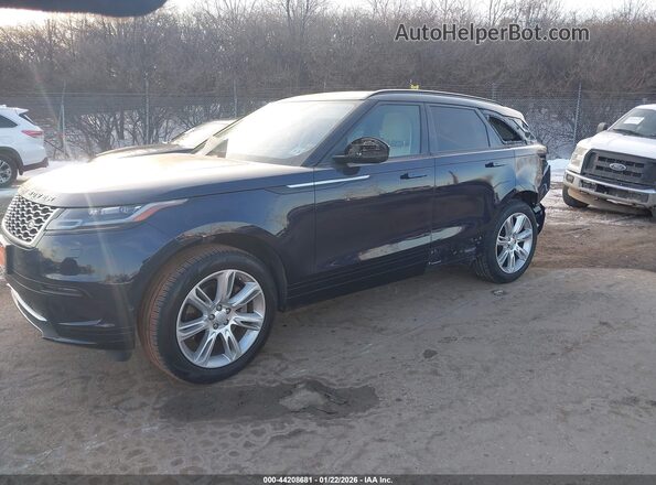 SALYJ2EX7MA297682 2021 LAND ROVER RANGE ROVER VELAR Blue Przód lewy