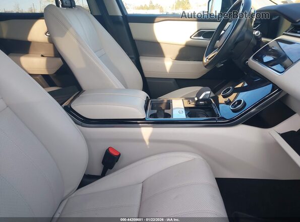SALYJ2EX7MA297682 2021 LAND ROVER RANGE ROVER VELAR Blue Widok wnętrza z przodu