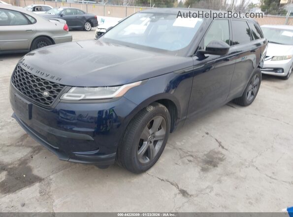 SALYJ2EXXMA315754 2021 LAND ROVER RANGE ROVER VELAR Синий Передняя левая четверть