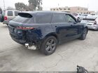 2021 Land Rover Range Rover Velar P250 S Синий vin: SALYJ2EXXMA315754