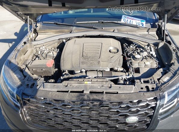 SALYJ2EXXNA330112 2022 LAND ROVER RANGE ROVER VELAR Gray Вид ззаду