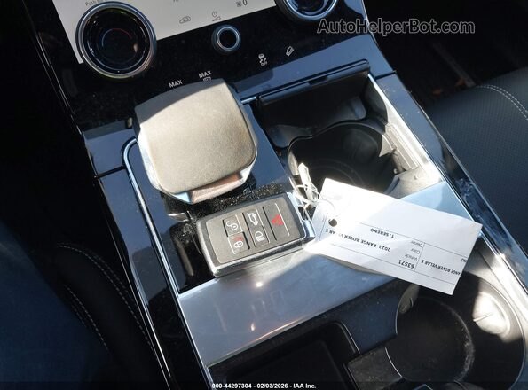 SALYJ2EXXNA330112 2022 LAND ROVER RANGE ROVER VELAR Gray Вид панелі приладів
