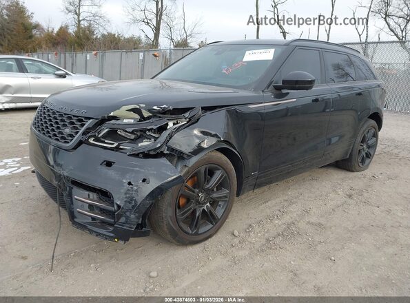 SALYK2EX3LA269101 2020 LAND ROVER RANGE ROVER VELAR Черный Передняя левая четверть