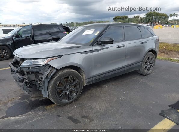 SALYK2EX6LA288256 2020 LAND ROVER RANGE ROVER VELAR Серый Передняя левая четверть