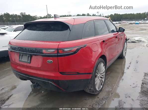 SALYL2EX1KA214447 2019 LAND ROVER RANGE ROVER VELAR Красный Задняя правая четверть