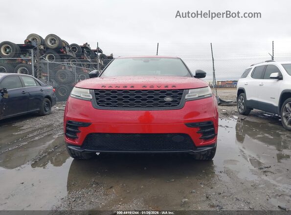 SALYL2EX1KA214447 2019 LAND ROVER RANGE ROVER VELAR Красный Вид задней части салона