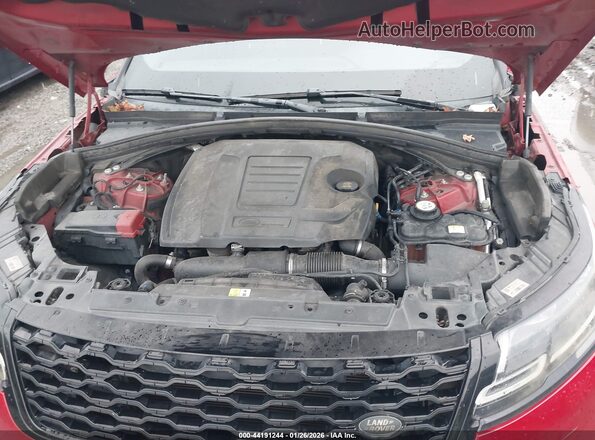 SALYL2EX1KA214447 2019 LAND ROVER RANGE ROVER VELAR Красный Вид сзади