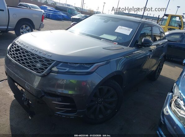 SALYL2EX2KA789463 2019 LAND ROVER RANGE ROVER VELAR Black წინა მარცხენა ხედი სამი მეოთხედიდან