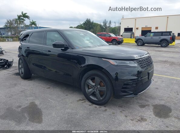 SALYL2EX8SA809683 2025 LAND ROVER RANGE ROVER VELAR Черный Передняя правая четверть