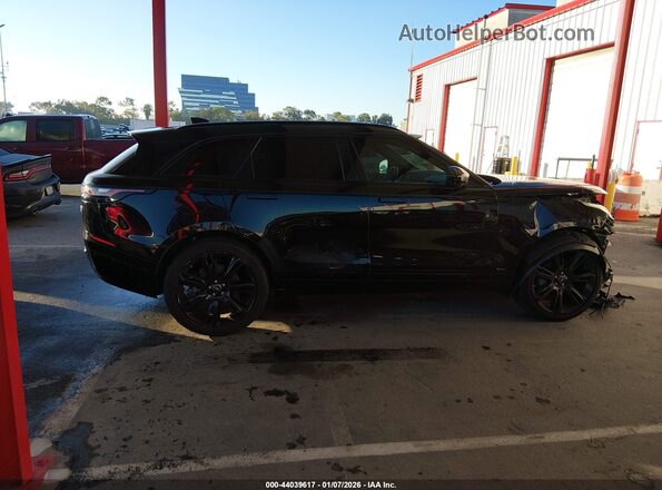 SALYL2EX9KA791629 2019 LAND ROVER RANGE ROVER VELAR Black უკანა სალონის ხედი