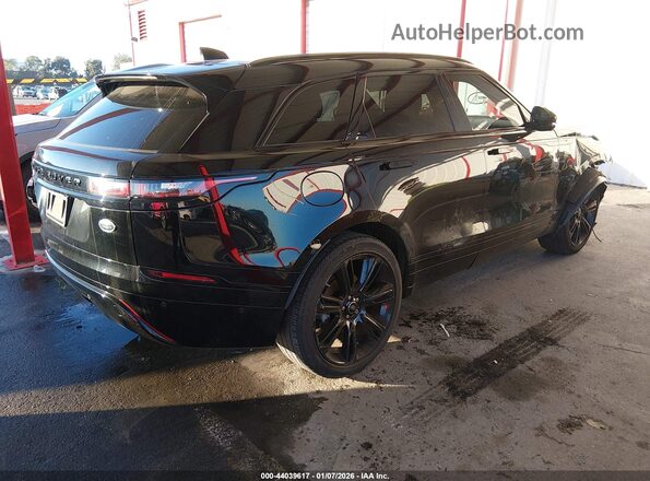 SALYL2EX9KA791629 2019 LAND ROVER RANGE ROVER VELAR Black უკანა მარჯვენა