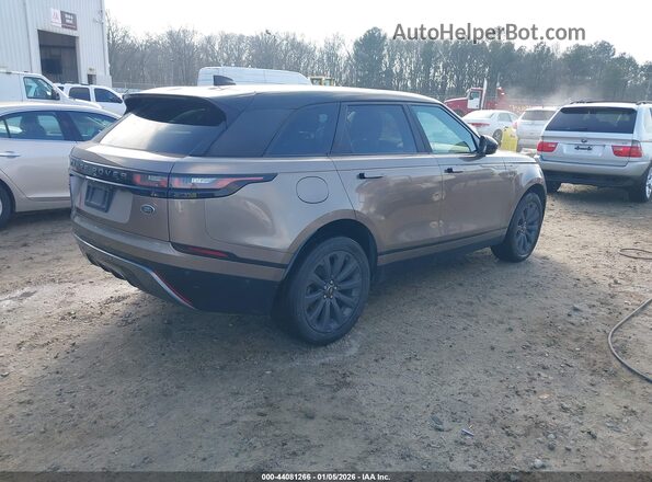 SALYL2EXXKA789209 2019 LAND ROVER RANGE ROVER VELAR Коричневый Задняя правая четверть