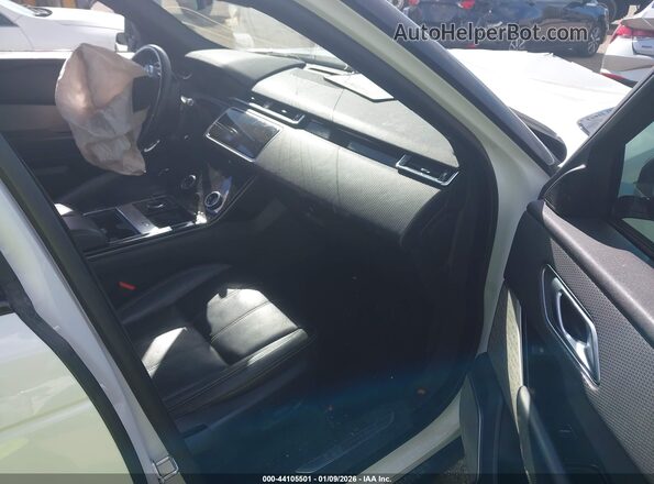SALYL2FV2KA207486 2019 LAND ROVER RANGE ROVER VELAR White Widok wnętrza z przodu