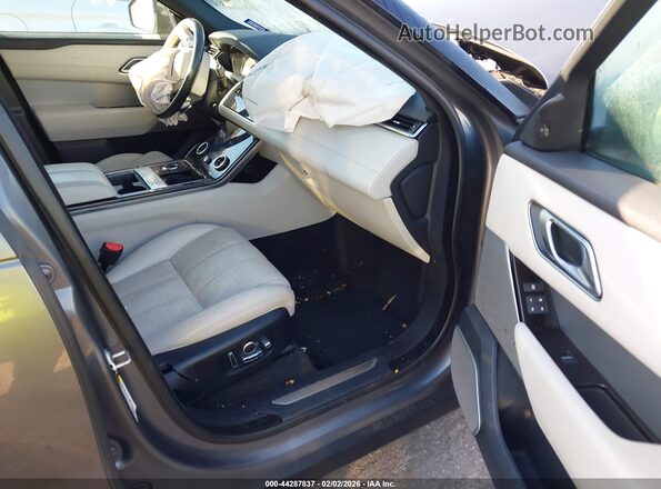 SALYM2EVXKA794518 2019 LAND ROVER RANGE ROVER VELAR Gray Front interior view