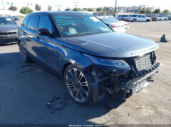 SALYM2FUXRA368585 2024 LAND ROVER RANGE ROVER VELAR Серый Передняя правая четверть