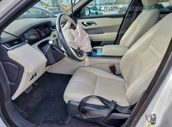 SALYT2EX1MA305396 2021 LAND ROVER RANGE Белый Вид салона спереди