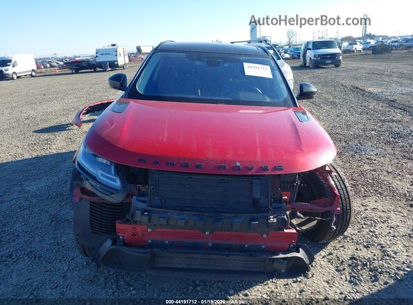 SALYT2EX3MA328775 2021 LAND ROVER RANGE ROVER VELAR Красный Вид задней части салона