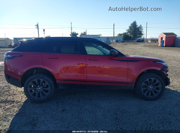 SALYT2EX3MA328775 2021 LAND ROVER RANGE ROVER VELAR Красный Панорамный вид салона 360°
